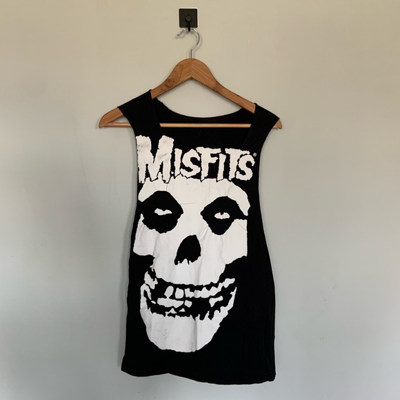 Misfits Tops - Misfits Band Muscle Tank Top